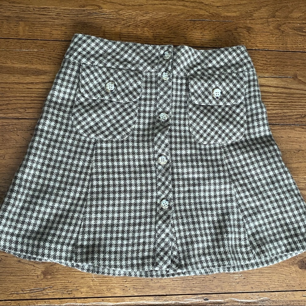 Rampage Plaid Mini Skirt